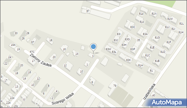 Stare Babice, Leśnych Skrzatów, 5, mapa Stare Babice