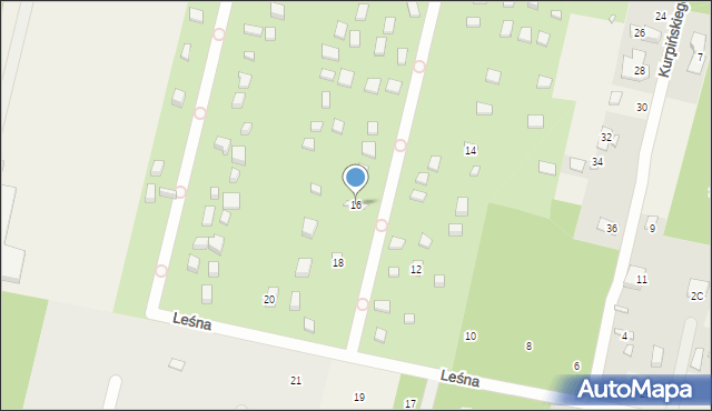 Stefanowo, Leśna, 16, mapa Stefanowo