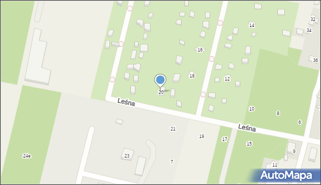 Stefanowo, Leśna, 20, mapa Stefanowo