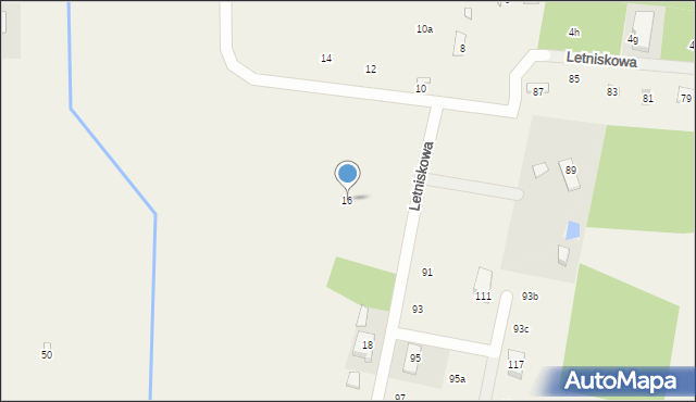 Stefanowo, Letniskowa, 16, mapa Stefanowo