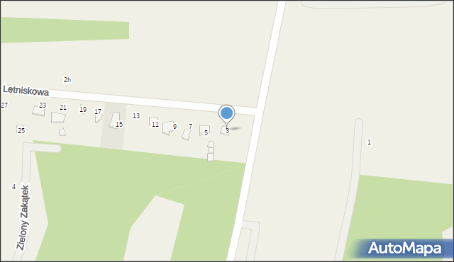 Stefanowo, Letniskowa, 3, mapa Stefanowo