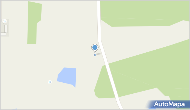 Sulejów, Leśna, 8, mapa Sulejów