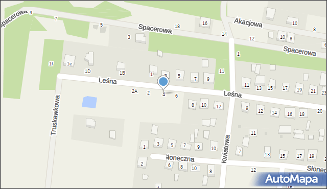 Sułkowice, Leśna, 4, mapa Sułkowice