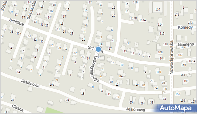 Tarnów, Leszczyńskiego Bolesława, 2, mapa Tarnów