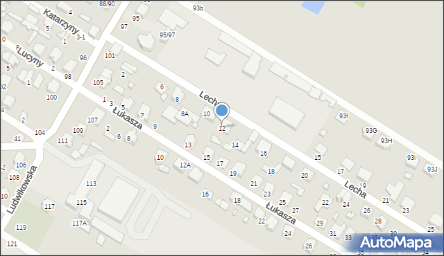 Tomaszów Mazowiecki, Lecha, 12, mapa Tomaszów Mazowiecki