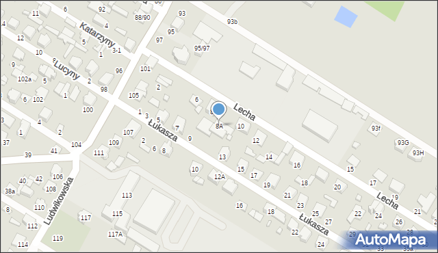Tomaszów Mazowiecki, Lecha, 8A, mapa Tomaszów Mazowiecki