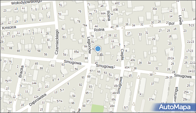 Tomaszów Mazowiecki, Legionów, 87, mapa Tomaszów Mazowiecki