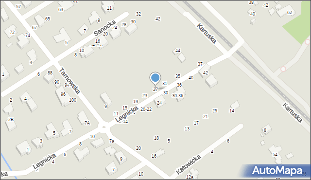 Toruń, Legnicka, 27, mapa Torunia