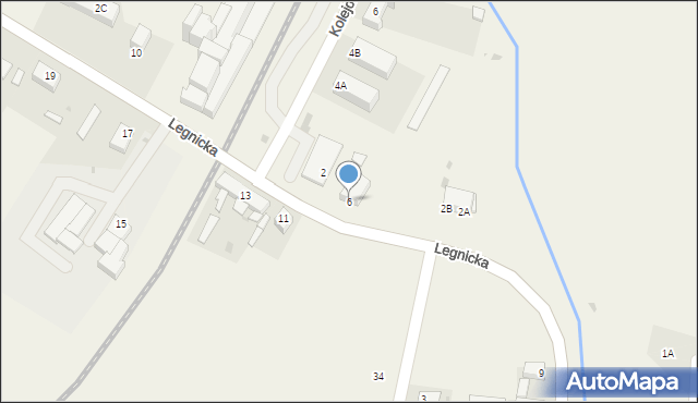 Ujazd Górny, Legnicka, 6, mapa Ujazd Górny