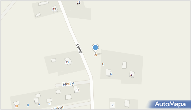 Wocławy, Lema Stanisława, 10, mapa Wocławy