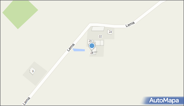 Wocławy, Lema Stanisława, 18, mapa Wocławy