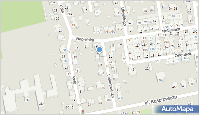 Wrocław, Lenartowicza Teofila Aleksandra, 8, mapa Wrocławia