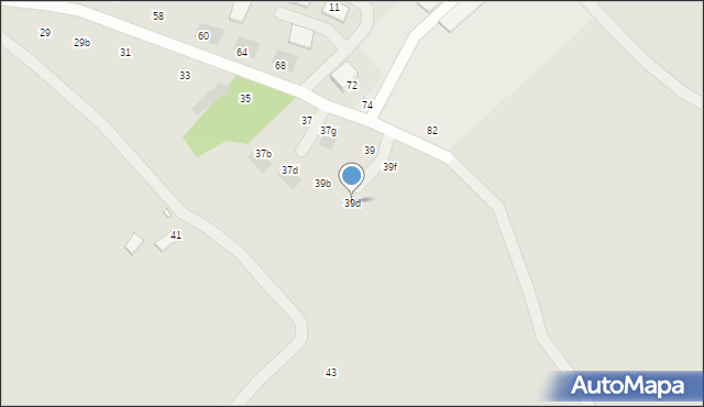 Wrocław, Lechitów, 39d, mapa Wrocławia