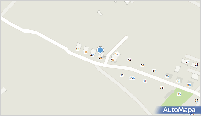 Wrocław, Lechitów, 46, mapa Wrocławia