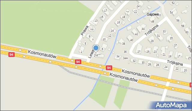 Wrocław, Lewa, 2-4, mapa Wrocławia