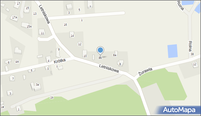 Żarki-Letnisko, Letniskowa, 8b, mapa Żarki-Letnisko