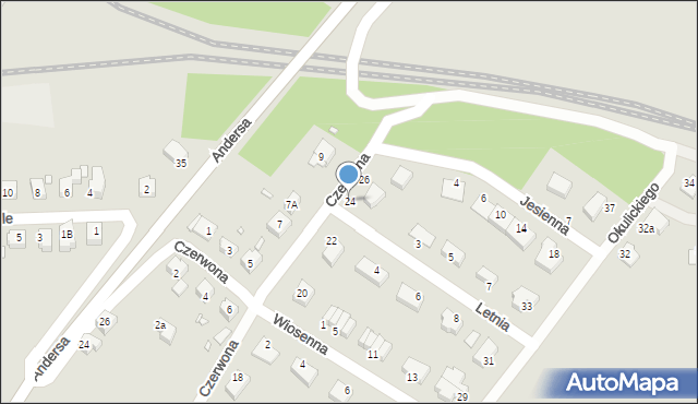 Zgorzelec, Letnia, 24, mapa Zgorzelec