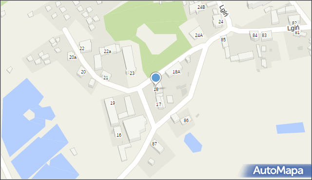 Lgiń, Lgiń, 18, mapa Lgiń