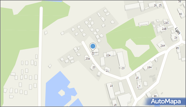 Lgiń, Lgiń, 22, mapa Lgiń