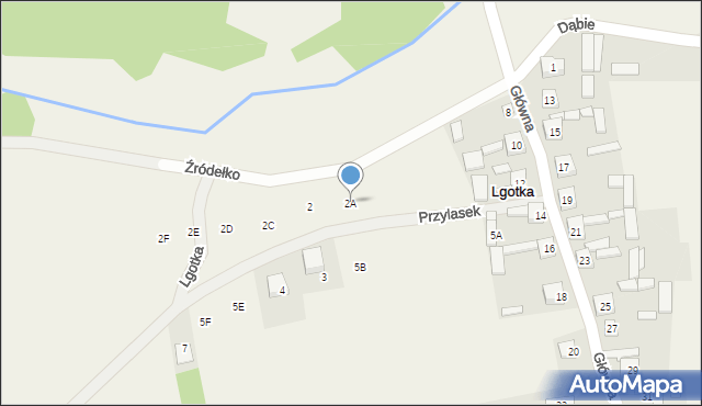 Lgotka, Lgotka, 2A, mapa Lgotka