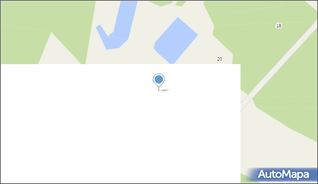 Zaborówiec, Lgińska, 22, mapa Zaborówiec