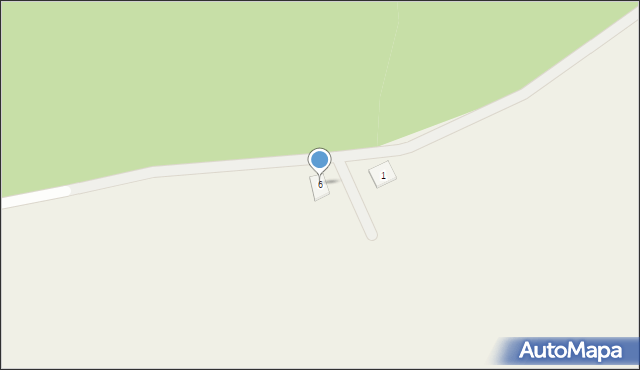 Bądki, Lipowa, 6, mapa Bądki