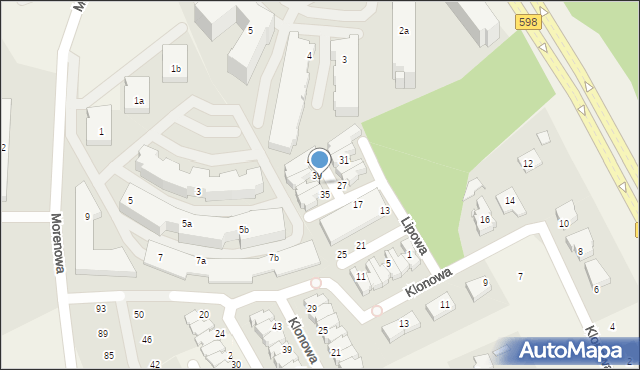 Bartąg, Lipowa, 37, mapa Bartąg