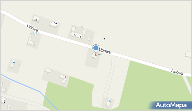 Biestrzykowice, Lipowa, 4a, mapa Biestrzykowice