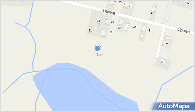 Bobrek, Lipowa, 38a, mapa Bobrek
