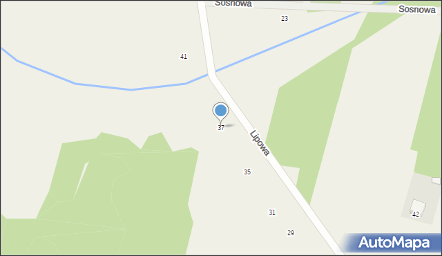 Bojmie, Lipowa, 37, mapa Bojmie