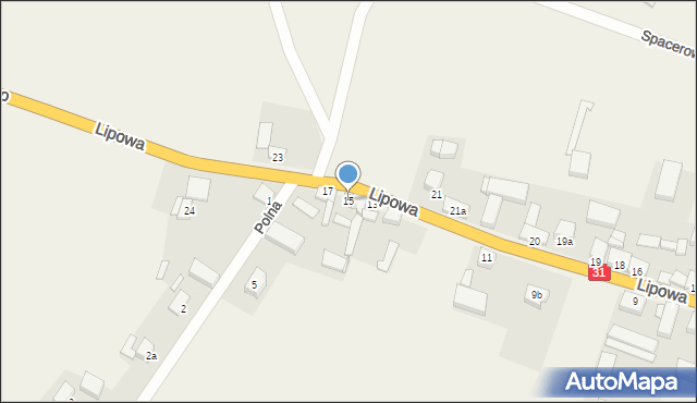 Boleszkowice, Lipowa, 15, mapa Boleszkowice