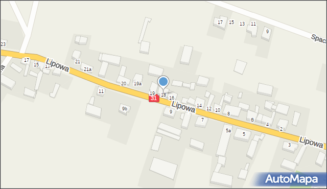 Boleszkowice, Lipowa, 18, mapa Boleszkowice