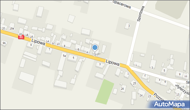 Boleszkowice, Lipowa, 2, mapa Boleszkowice
