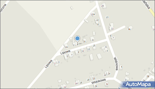 Bolków, Lipowa, 4, mapa Bolków