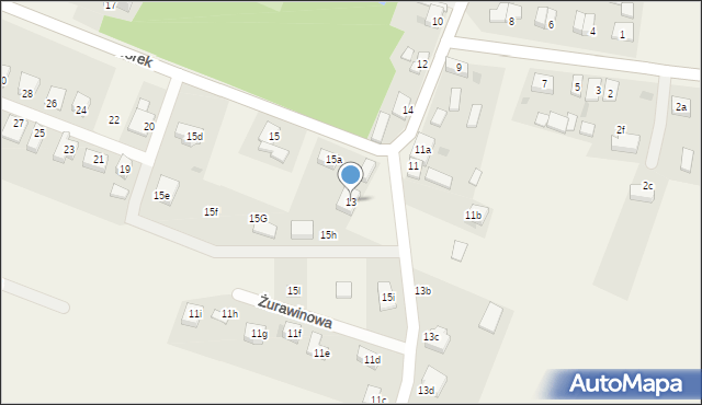 Borek, Liliowa, 2, mapa Borek