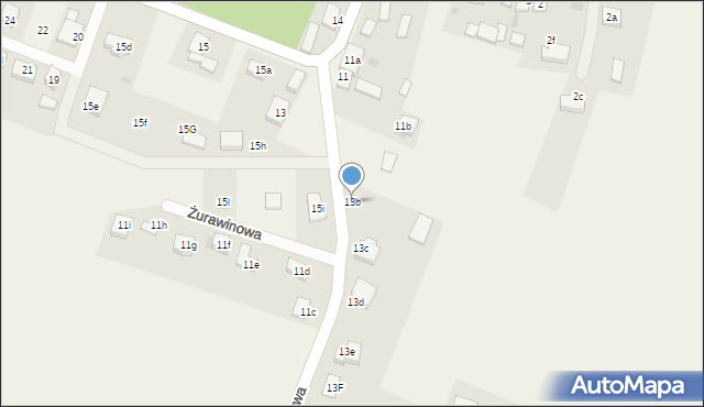 Borek, Liliowa, 5, mapa Borek