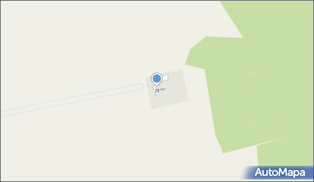 Borzechowo, Lipowa, 16, mapa Borzechowo