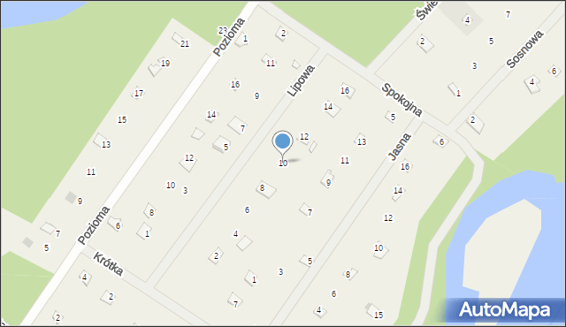 Brańszczyk, Lipowa, 10, mapa Brańszczyk