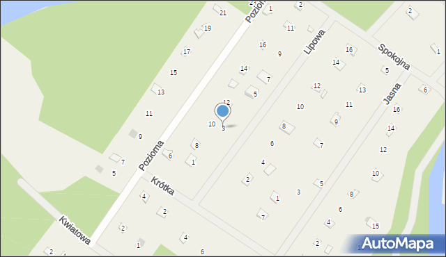 Brańszczyk, Lipowa, 3, mapa Brańszczyk