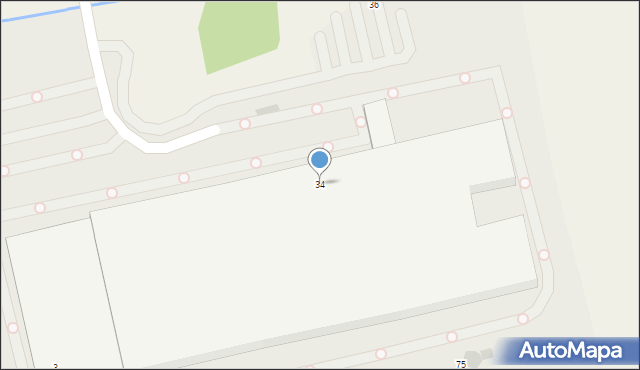 Brzozówka, Lisia, 34, mapa Brzozówka