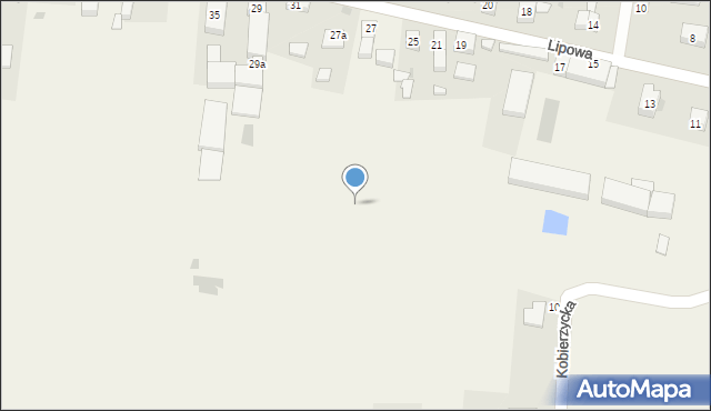 Chrzanów, Lipowa, 27d, mapa Chrzanów