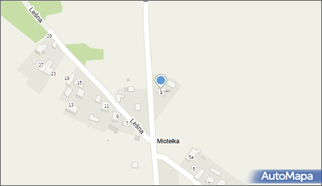 Cianowice, Lipowa, 4, mapa Cianowice