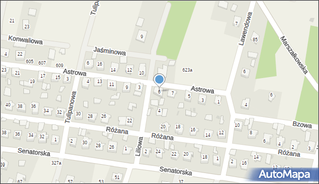 Cmolas, Liliowa, 6, mapa Cmolas