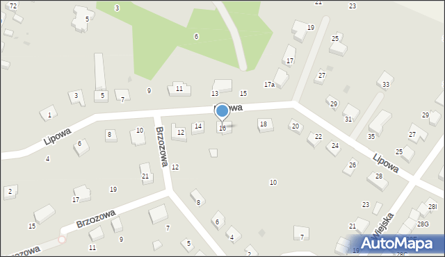 Czaplinek, Lipowa, 16, mapa Czaplinek