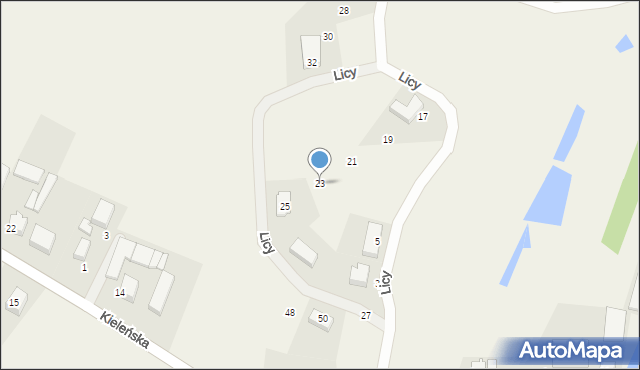 Czeczewo, Licy Anastazego, ks., 23, mapa Czeczewo