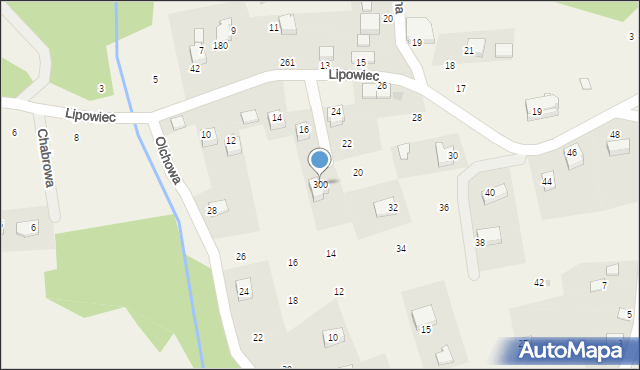 Dąbrowa Szlachecka, Lipowiec, 18, mapa Dąbrowa Szlachecka