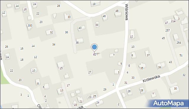 Dąbrowa Szlachecka, Lipowiec, 42, mapa Dąbrowa Szlachecka