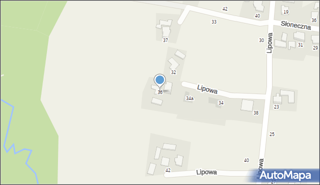 Dębowiec, Lipowa, 36, mapa Dębowiec