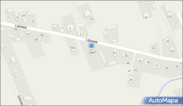 Dobiesz, Lipowa, 53A, mapa Dobiesz