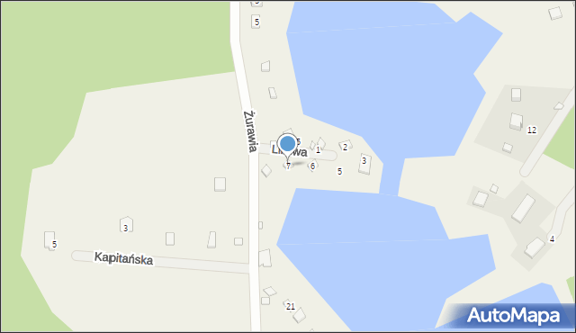 Dobroszów Mały, Liliowa, 7, mapa Dobroszów Mały